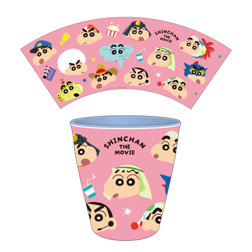 クレヨンしんちゃん メラミンカップ ムービーフェイス しんちゃん